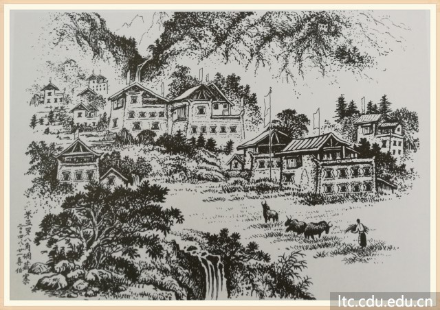 米亚罗八角碉藏寨