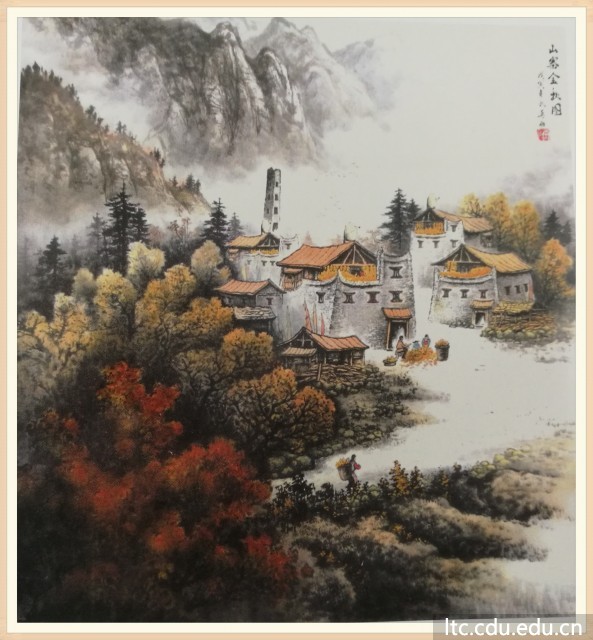 山寨金秋图