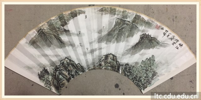 黄福秋绘画作品
